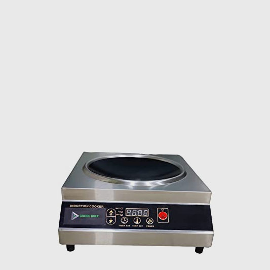 Commercial Induction wok Electric high power Induction Wok 5KW
