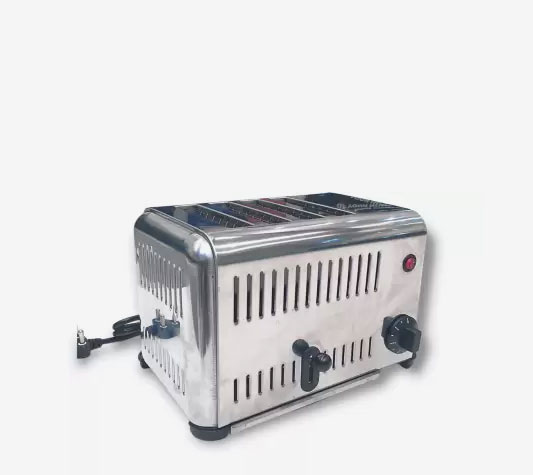 Gross chef P24-524 3240 W Pop Up Toaster  (Silver)
